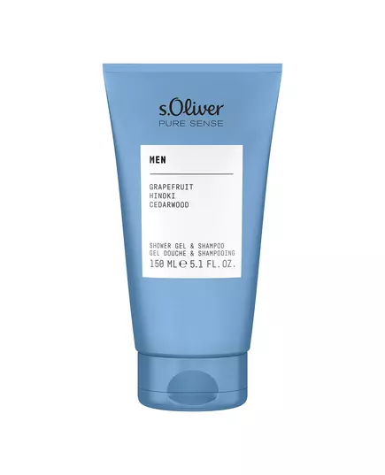 S. Oliver Pure Sense Gel douche Sur tout le corps, 150 ml
