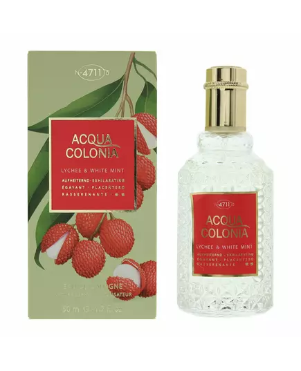 4711 Acqua Colonia Lychee & White Mint Eau de Cologne Unisex, 50 ml, Bild 2