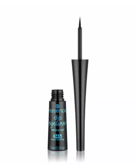 Essence Dip Eyeliner 24h Eyeliner liquide 01 Noir, 3 ml, image 3