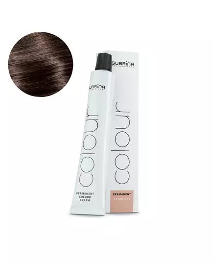 Subrina Professional Essential Colour Teinture permanente pour cheveux 5/71 Light Chestnut Gray Chestnut, 100 ml