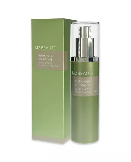 M2 Beaute Ultra Pure Solutions Gold Erleuchtend Nebelspray Für das Gesicht, 75 ml