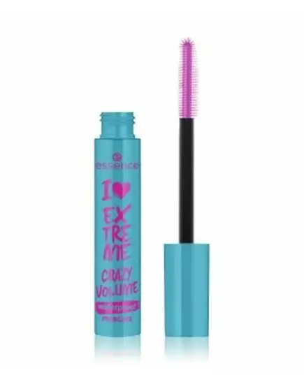 Essence I Love Extreme Crazy Volume Waterproof Volume Mascara Black, 12 ml, image 3