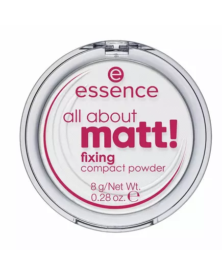Essence All About Matt! Mattierendes Fixieren Kompaktpuder, 8 g