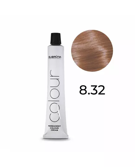 Subrina Professional Permanent Colour Permanente Haarfarbe 8/32 Champagne, 100 ml