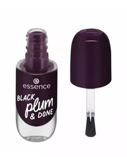 Gel Nail Polish Essence 84 Black Plum & Done, 8 ml, image 2