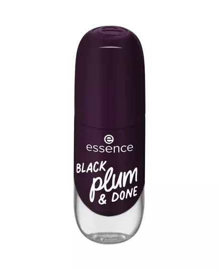 Gel Nail Polish Essence 84 Black Plum & Done, 8 ml