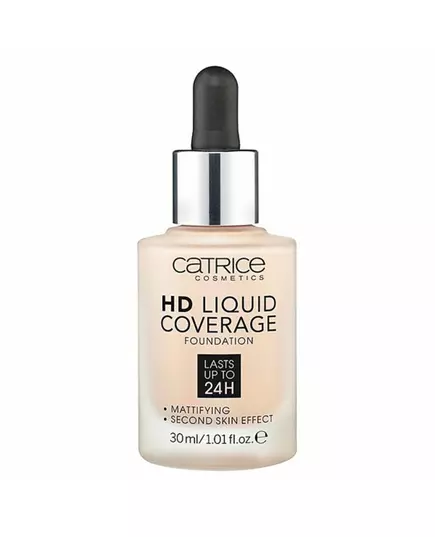 Liquid Make-Up HD Liquid Coverage (Foundation) 30 ml 040 Warm Beige, 30 ml, image 4