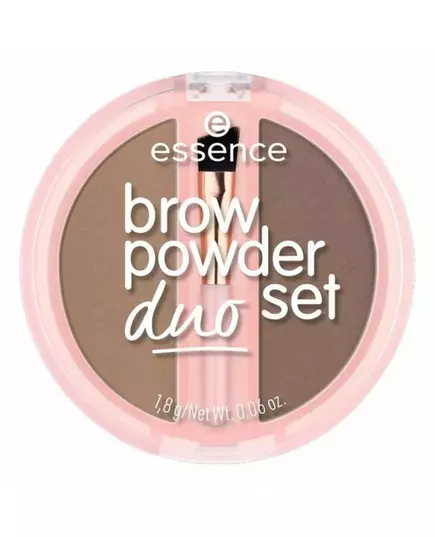 Essence Duo Set Matte Eyebrow Powder 03 Dark, 1.8 g, image 2