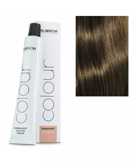 Subrina Professional Essential Colour Teinture permanente pour cheveux 6/8 Matte Dark Blonde, 100 ml