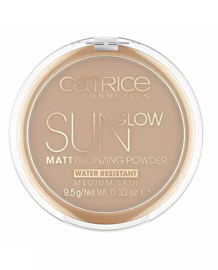 Catrice Sun Glow Matte Bronzer Compact Powder 030 Medium Bronze, 9.5 g