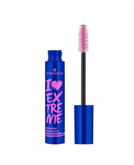 Waterproof mascara Essence I Love Extreme Black, 12 ml