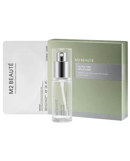 Ensemble M2 Beaute Ultra Pure Solutions Collagène Hydratant Masque crème pour les yeux, 30 ml