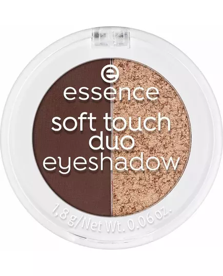 Compact Eyeshadow Essence Soft Touch Duo 04 Mocha Muse, 1.8 g
