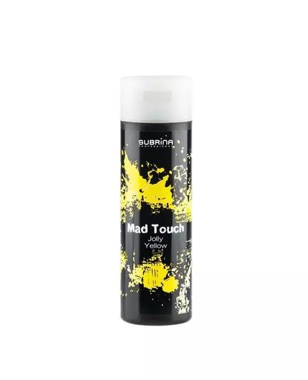 Subrina Professional Mad Touch Hair Colouring Gel For Direct Colouring Jolly Yellow, 200 ml