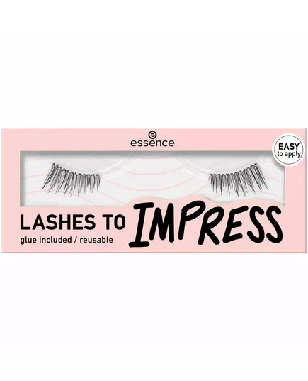 Essence LASHES TO IMPRESS pestañas artificiales #03-half lashes 1 u, 1 pièce
