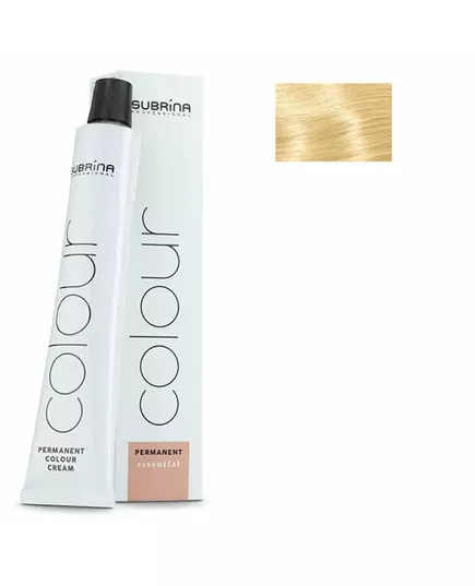 Subrina Professional Essential Colour Teinture permanente pour cheveux 10/03 Light Natural Light Ash Blonde, 100 ml