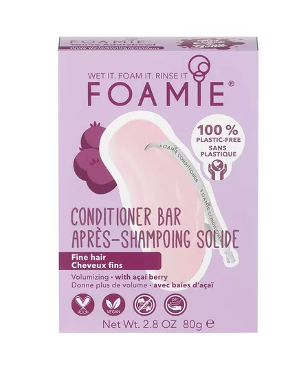 Foamie You`re Adorabowl Barre de conditionneur pour cheveux Pour le volume, 80 g, image 2