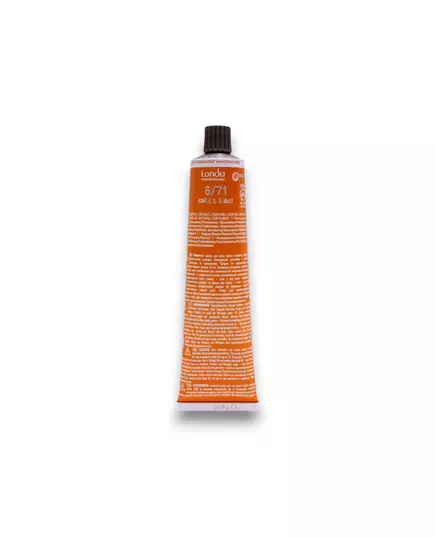 Londa Professional Londacolor Sans ammoniaque Coloration cheveux demi-permanente 6/71, 60 ml