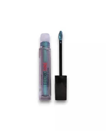 Maybelline Electrio Shine Prismatic Lip Gloss 165 Electric Blue, 5 ml, image 2