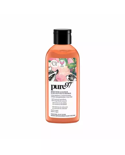 Pure97 Rose & Baobab Shampooing Pour le volume, 200 ml, image 2
