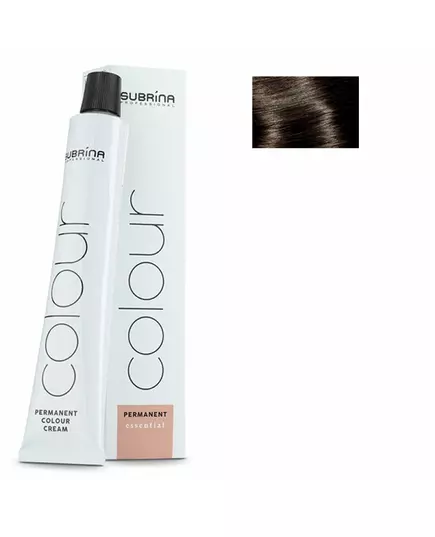 Subrina Professional Essential Colour Permanent Hair Dye 4/00 Medium Natural Chestnut, 100 ml