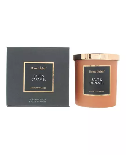 Home Lights Salt & Caramel Duftkerze, 215 g