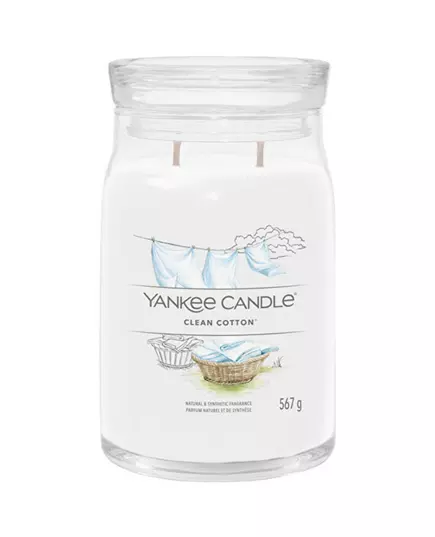 Clean Cotton Signature Candle (clean cotton), 567 g