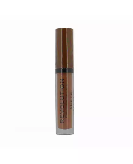 Makeup Revolution Sheer Brillant Vegan Lipgloss 123 Brunch, 3,5 ml, Bild 3