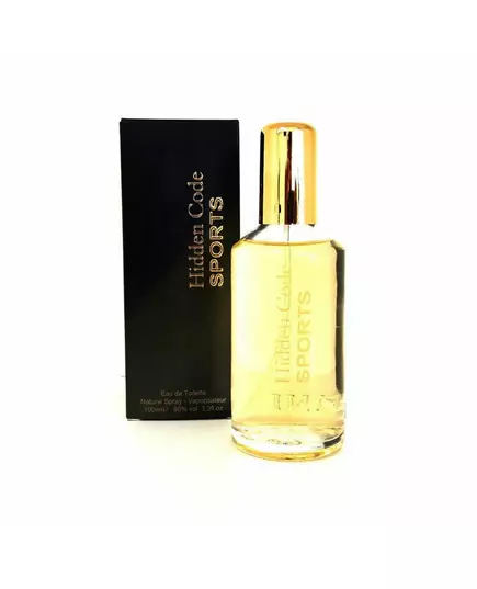 Fine Perfumery Hidden Code Sports Eau De Toilette For Men, 100 ml