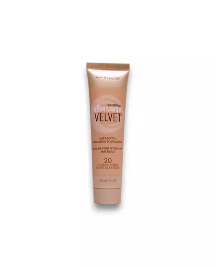 Maybelline Dream Velvet Soft Matte Cream Foundation 20 Classic Ivory, 30 ml