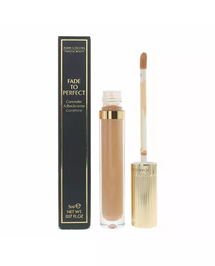 Joan Collins Fade To Perfect Vollständige Abdeckung Flüssig-Concealer Dunkel, 5 ml, Bild 2
