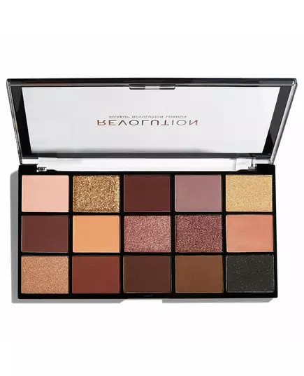 Makeup Revolution The Reloaded Lidschattenpalette Samtrose 15 Schattierungen, 16,5 g, Bild 2