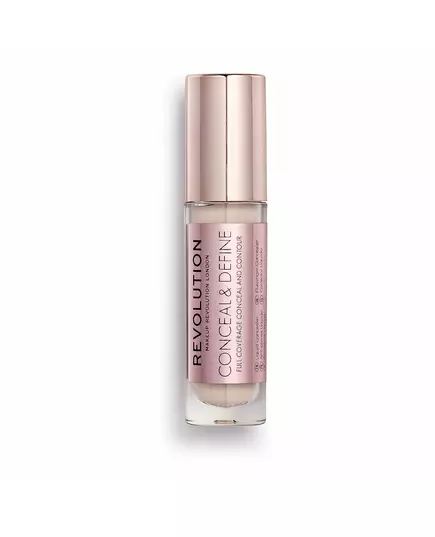 Makeup Revolution Conceal & Define Corrective Liquid Concealer C5, 4 g