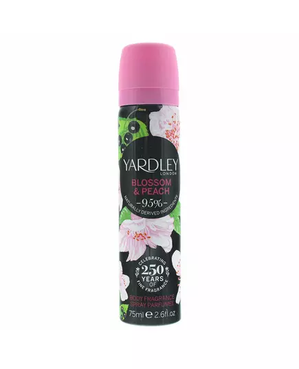 Yardley Blossom and Peach Spray parfumé Pour les femmes, 75 ml, image 2