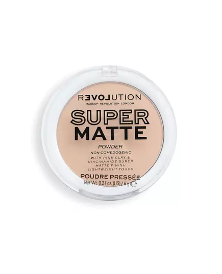 Makeup Revolution Super Matte Correcteur en poudre Vanille, 6 g