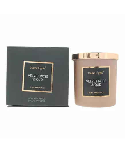 Home Lights Velvet Rose & Oud Duftkerze, 215 g, Bild 2