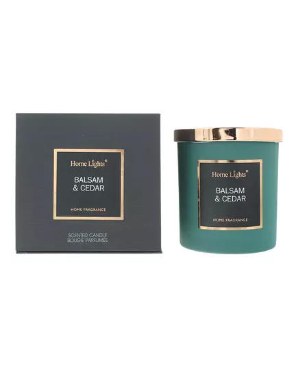 Home Lights Balsam & Cedar Scented Candle, 215 g