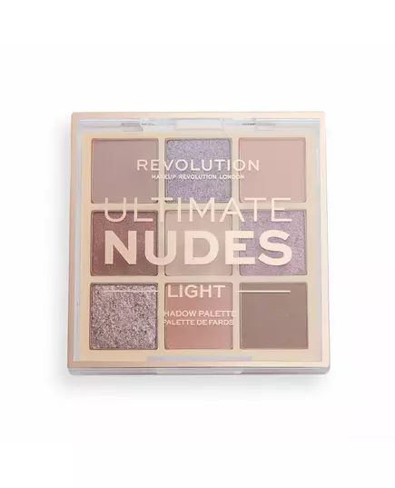 Makeup Revolution Ultimate Nudes Eyeshadow Palette Light 9 Shades, 8.1 g, image 3