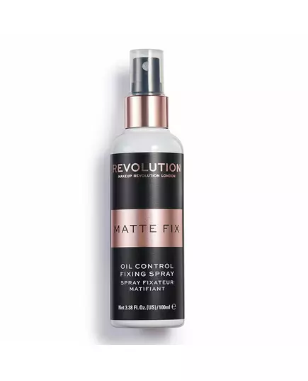 Makeup Revolution London Matte Fix Oil Control Spray Setting Spray, 100 ml