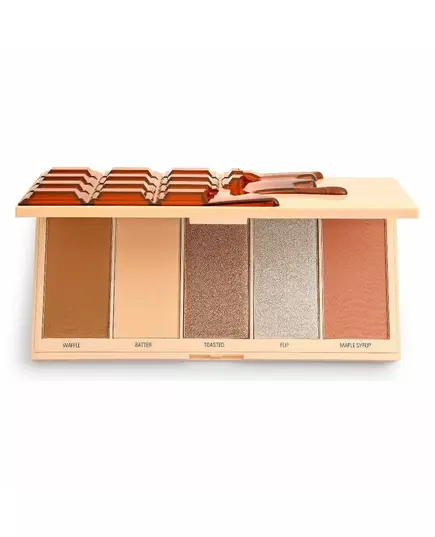 I Heart Revolution Chocolate Mise en évidence Palette visage Gaufre 5 nuances, 18 g