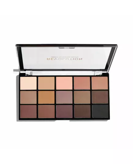 Makeup Revolution Reloaded Palette Lidschattenpalette Grundmattierungen, 15 × 1,1 g, Bild 2