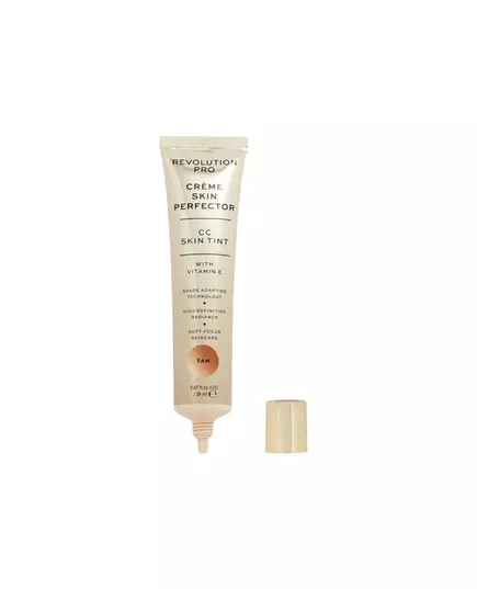Revolution Pro Perfecting Skin Tint Vitamin E Natural Radiance CC Cream Tan, 26 ml