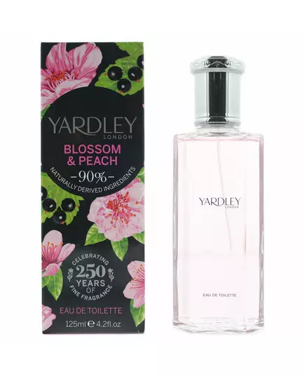 Yardley Blossom and Peach Eau de Toilette Pour les femmes, 125 ml