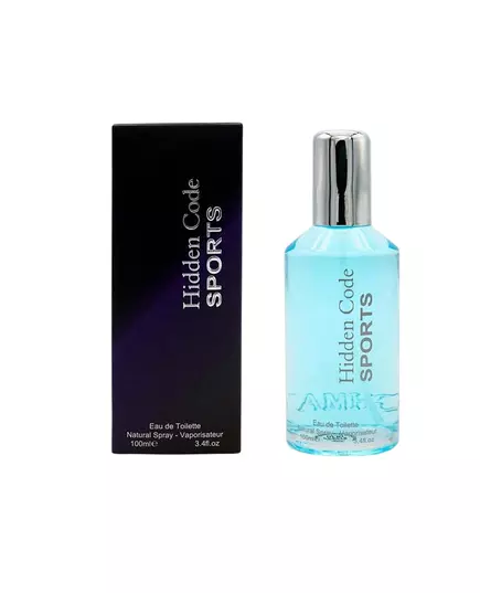 Fine Perfumery Hidden Code Sports Eau De Toilette For Men, 100 ml