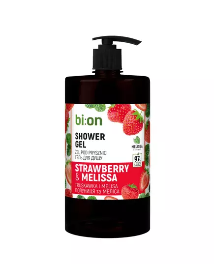 Bio Naturell Bio Naturell Strawberry & Melisa Shower Gel For All Skin Types, 946 ml