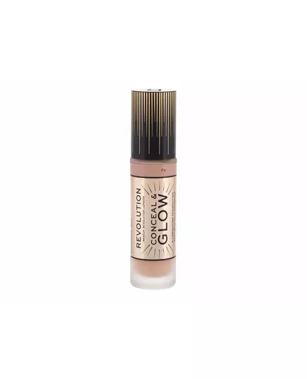 Makeup Revolution Conceal & Glow Illuminating Cream Foundation F5, 23 ml