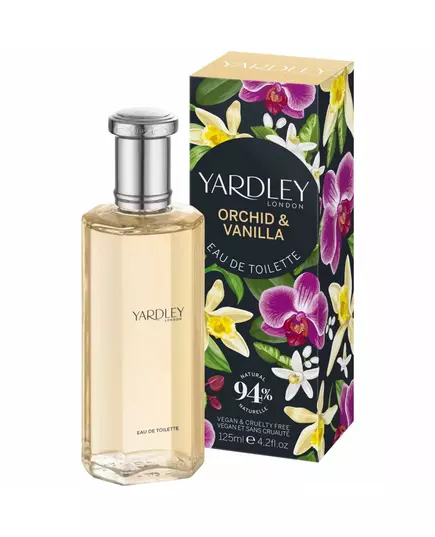 Yardley Orchid & Vanilla Eau de Toilette Pour les femmes, 125 ml, image 2