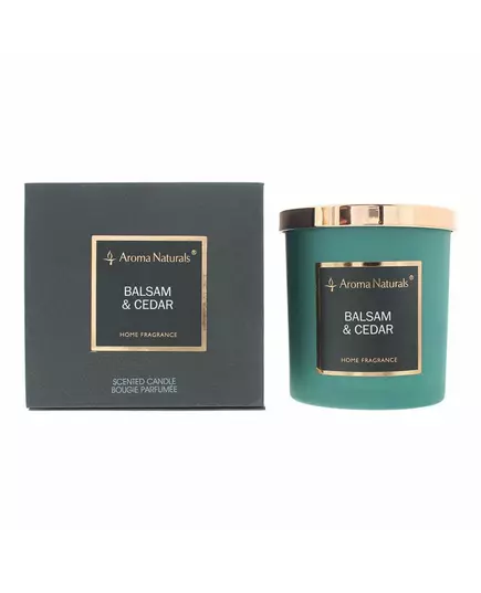 Aroma Naturals Balsam & Cedar Scented Candle, 215 g