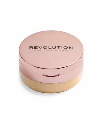 Makeup Revolution Conceal & Fix Vegan Loose Setting Powder Medium Yellow, 13 g, image 3