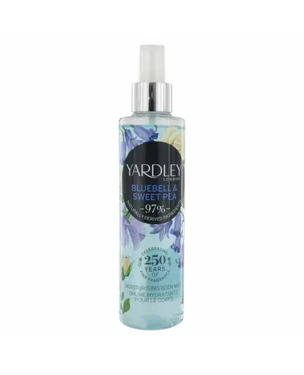 Yardley Bluebell and Sweetpea Duftspray Für Frauen, 200 ml
